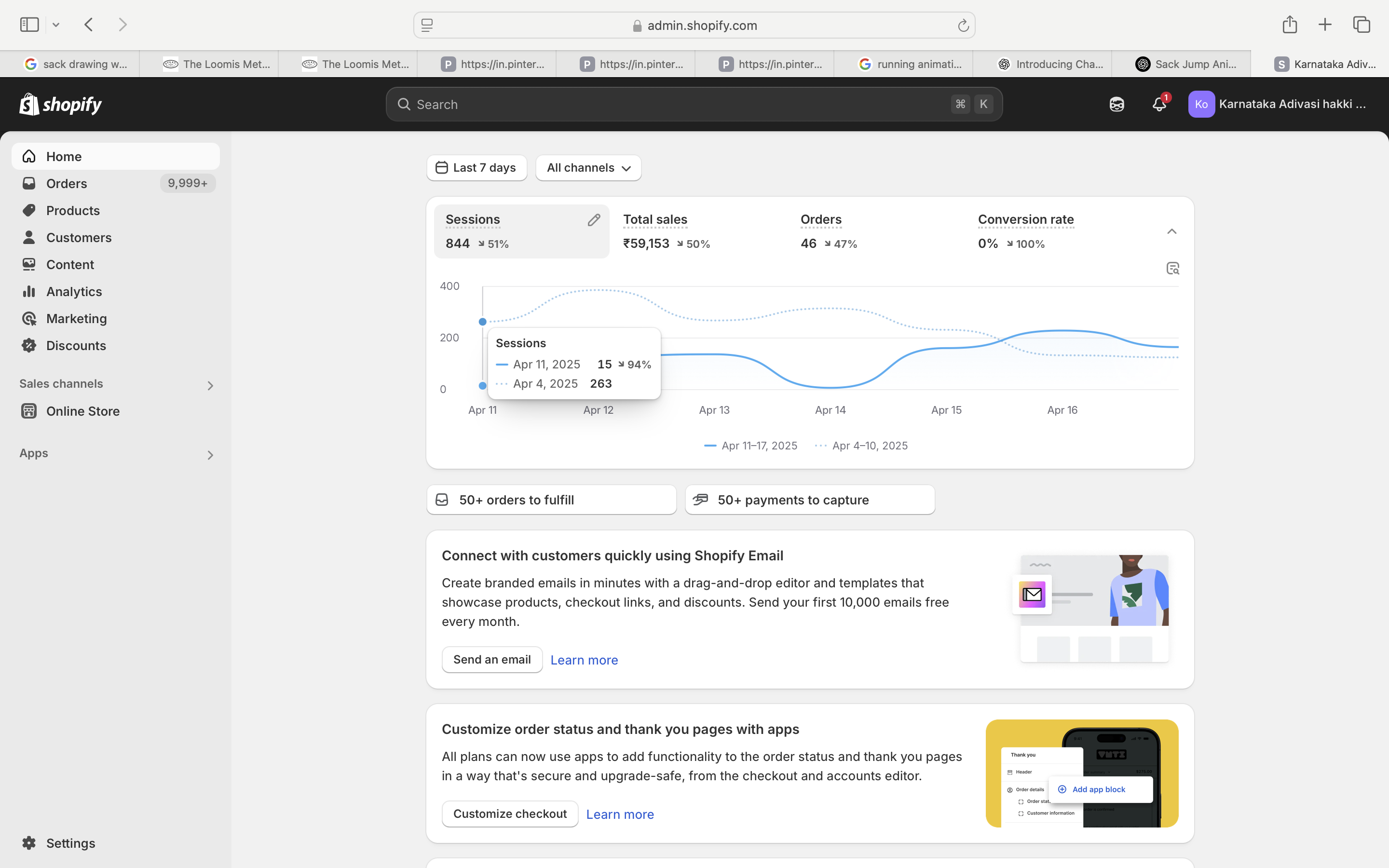 Shopify Sales 14 showcase by ONE MATE SOLUTION