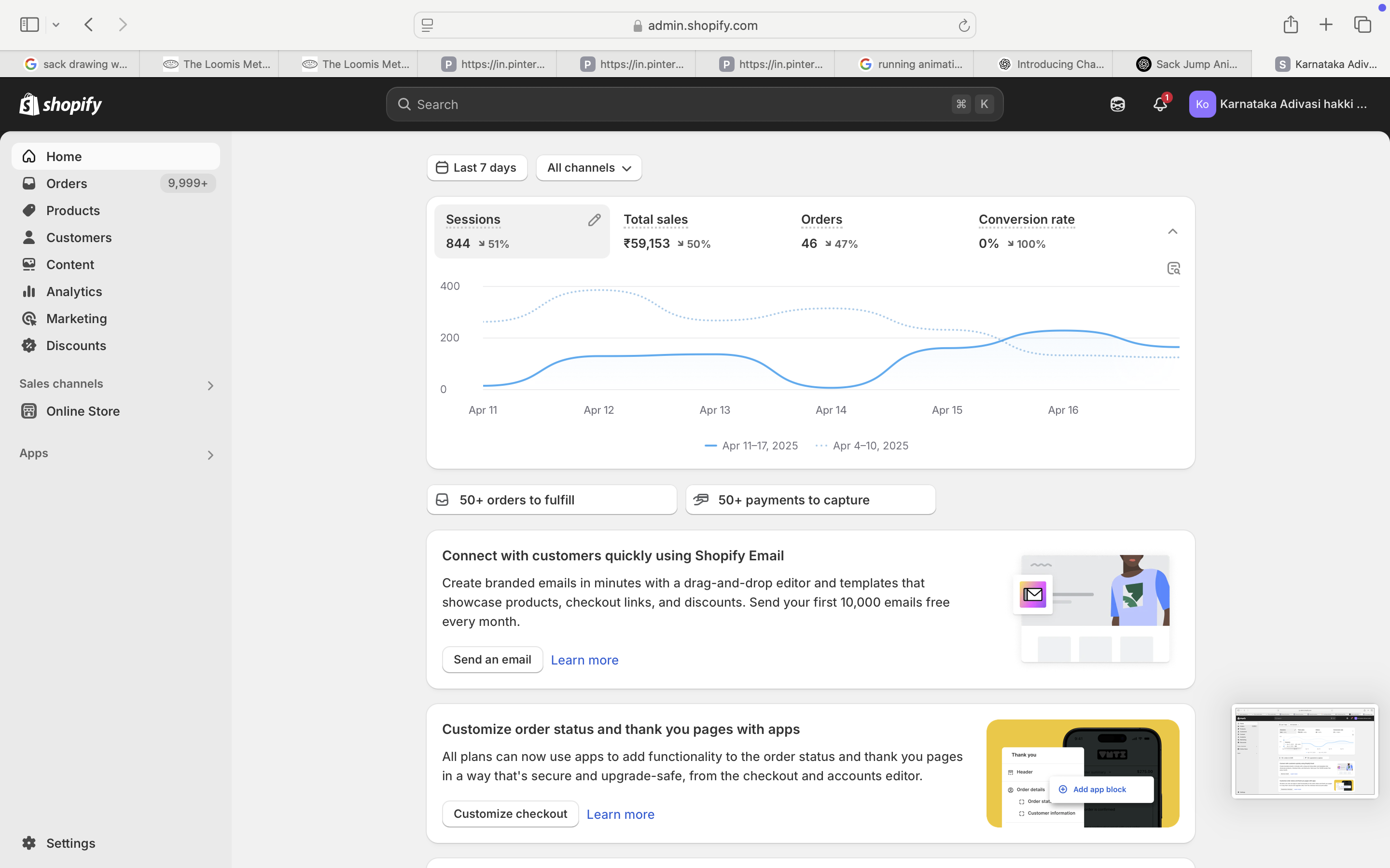 Shopify Sales 15 showcase by ONE MATE SOLUTION