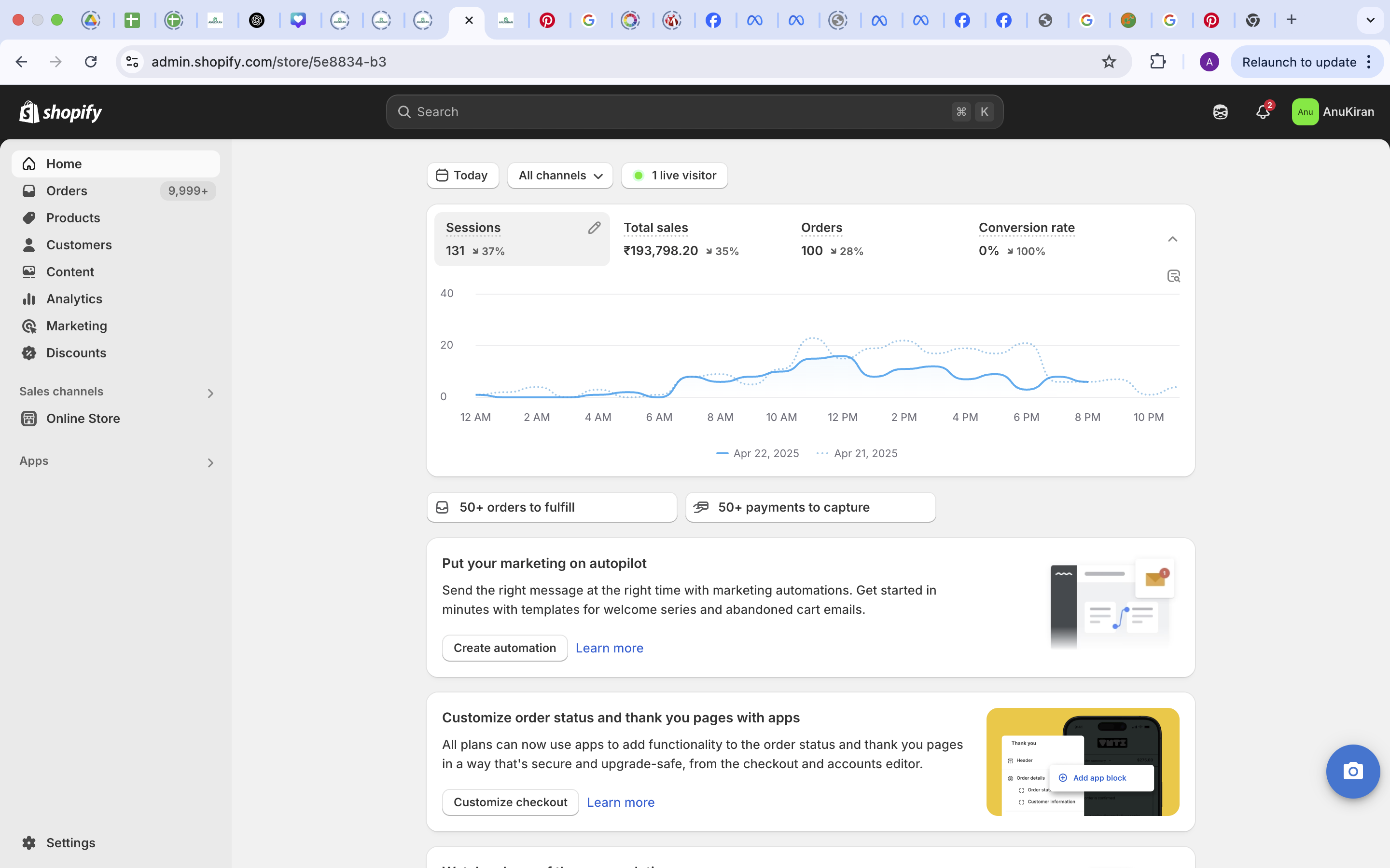 Shopify Sales 19 showcase by ONE MATE SOLUTION