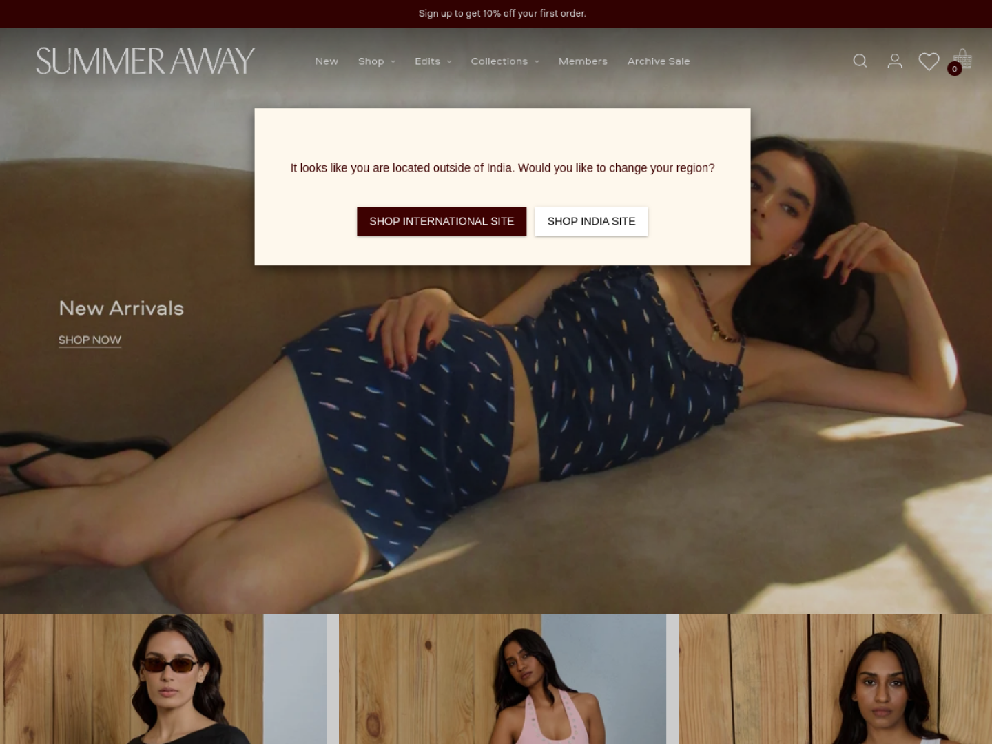 summeraway.in showcase by ONE MATE SOLUTION
